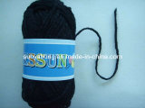 12nm/3 Black Polyester Knitting Yarn (ES11048)
