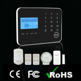 Touch Panel + LCD GSM/PSTN Dual - Network Wireless Security Alarm