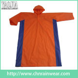 Promotional Fashion Design PVC Long Raincoat for Adult