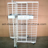 Rotatable Spinning Book Display/Exhibition Stand with Caster (WD016)