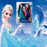 Hot Selling Frozen Doll Wholesale Frozen Movable Joints Doll Elsa and Anna 12 Inch Including Olaf