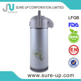 New Design with Cup Glass Inner Vacuum Flask Coffee Tea Jug (JGHQ)