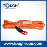 Dyneema Winch Rope (ATV and SUV Trunk Winch) 3.5mm-20mm with Softy Eyelet G80 Hook, Mounting Lug, Lug, Thimble