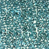 Blue Sequin Embroidery-Flk-19