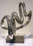 Artistic Stainless Steel Sculpture for Hotel (IA-XG10839)