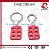 Vinyl Coated, Aluminum Hasp of Electrical Lockout Devices