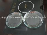 Clear Glass Tableware,Transparent Glass Dinnerware,Tempered Glass Serving Dishes/Plate for Hotel/Restaurant/Guesthouse