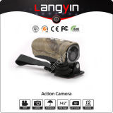 Helmet Video Camera with Torch Light Action Camera 1080P