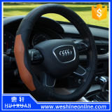 Soft Leather Car Steering Wheel Cover for Four Seasom