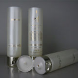 Luxury Plastic Cosmetic Packing Tube with Snap on Cap