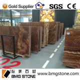 Natural Building Material Stone Brown Onyx for Ineterior Decoration