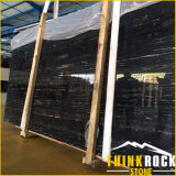 Polished Black Marble Stone Slab for Stone Kitchen Countertop