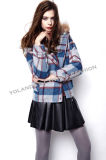 Wool Fashion Women's Zipper-up Coat /Women's Winter Clothing (SJ005)
