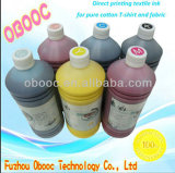 2014 New DTG Textile Ink Pigment Ink for E-Pson R1800, 1900, 4880, 7880, 9880 Digital Textile Printing