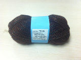 100%Acrylic Mesh Net Hand Knitting Yarn with Lurex