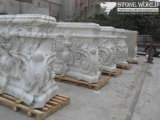Carrara White Marble Carving for Home Decoration (CV029)