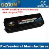 Solar Inverter 5000W DC24V to AC 220V Modified Sine Wave Inverter with UPS Charge 20A
