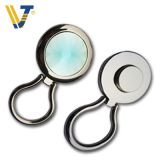 Round Shape Crystal Magnetic Eyeglass Holder