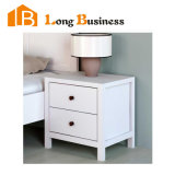 Fashion White Bedside Table with MDF Lacquer