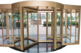Automatic Revolving Door, 3-Wing, Lenze Motor, Aluminum Frame, Stainless Steel Cladding