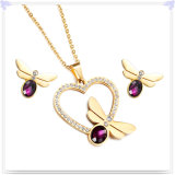 Fashion Accessories Stainless Steel Jewelry Set (JS0027G)