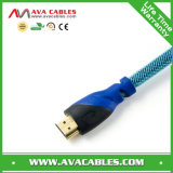 Promotion PVC Jacket 2.0 HDMI Cable with Nylon Sleeving