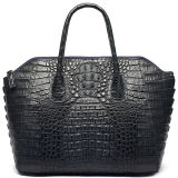 Trendy Crocodile Genuine Leather Bags Designer Handbags Wholesale Satchel (N1100)