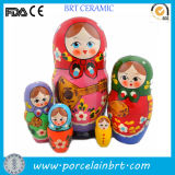 Classic Ceramic Russian Matryoshka Nesting Doll