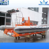 Inboard Engine Inflatable Fender Rigid Fast Rescue Boat