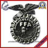 Ffa Education Badge, Custom 3D Die Cast Badge