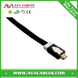 Flat PVC Jacket 1.4V HDMI Cable Support 3D and 4k*2k