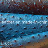 Ostrich Grain PU Leather for Shoes, Bags