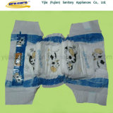New Product Baby Diaper with Cow Printed Film