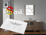 China Manufacturer Supply Cupc Porcelain Vanity Top Thin Edge Bathroom Sinks (SN5005-80)