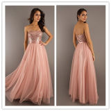 Sequins Full Lenght Prom Dress