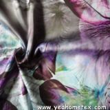 Dull Sateen Fabric with Digital Printing Finish
