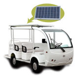 The Solar Panel Electric Sightseeing Bus (DEL6082K, 8-Seater)