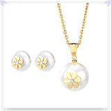 Stainless Steel Jewellery Fashion Accessories Jewelry Set (JS0044)