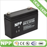 Rechargeable Maintenance Free Alarm Battery (6V12AH)