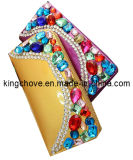 Fashion Yellow PU with Diamond Wallet / Fashion Wallets (KCW07)