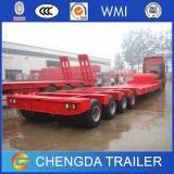 New 100 Tons 4 Axle Low Bed Trailer for Sale