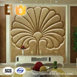 Home Decoration Soundproof Interior Leather 3D Wall Panel