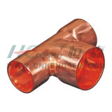 Special Tee/Reducing Tee (1 port inside diameter, 2 ports outside diameter) Copper Fitting Pipe Fitting Air Conditioner Parts Refrigeration Parts Plumbing Parts