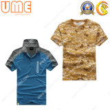 Polyester Fashion Printed Sports Polo T Shirts for Men