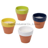 4 Pack Citronella Candles in Terracotta Pots - Small (SK80902)