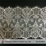 100% Nylon Eyelash Lace for Dress Material (M2084)