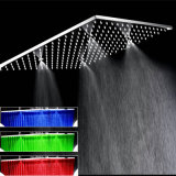 500*500mm Square Hydro Power LED Shower Head