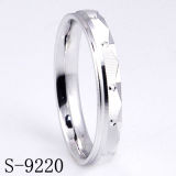 Fashion Sterling Silver Wedding/Engagement Jewellery Ring (S-9220)
