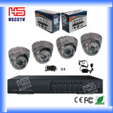 4CH Security Cameras System P2p Cloud Mobile Phone Viewing