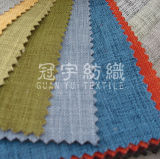 Polyester Linen Slub Style Home Decorative Textile Fabrics